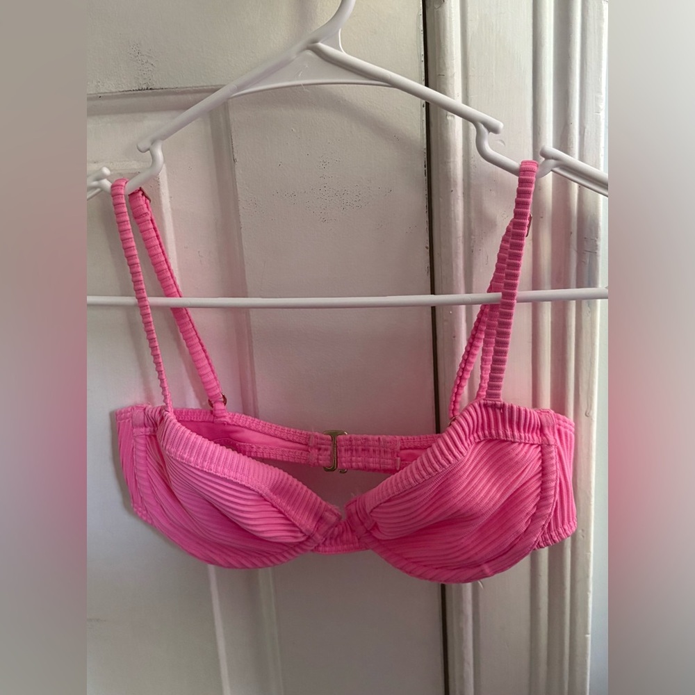 Hollister Pink Bikini Top